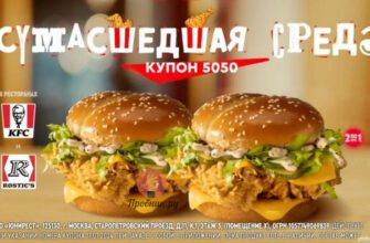 Два Маэстро бургера по цене одного в KFC только 17 января 2024 года
