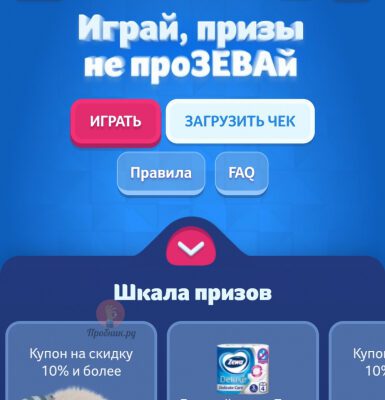 Игра с призами от Zewa и Магнит до 27 октября 2024 года